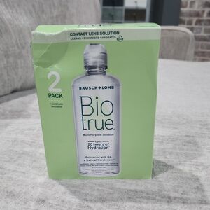 NWT Bausch + Lomb Bio True Contact Solution